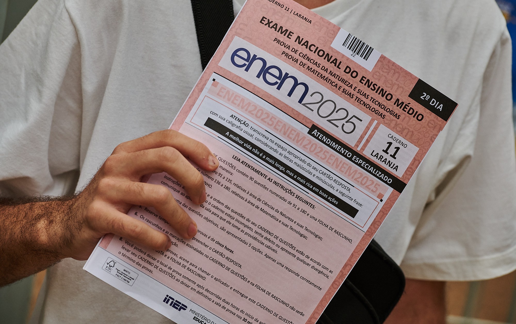 gabarito-oficial-do-enem-2025-no-para:-inep-divulga-provas-e-respostas-do-2o-dia-na-grande-belem